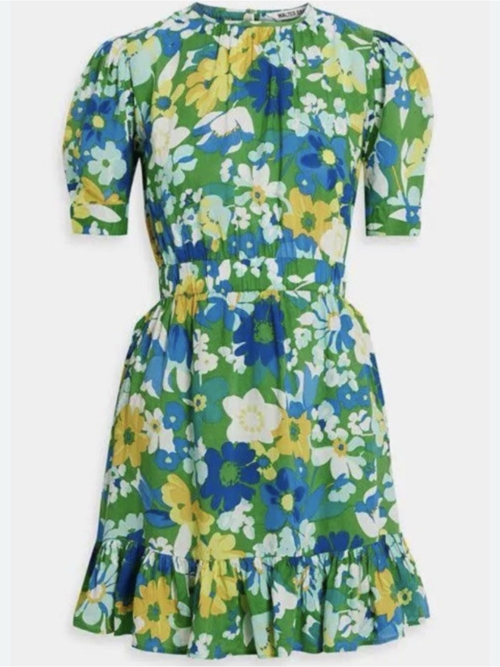 Walter Baker Kasey Floral Mini Dress Romantic Cottagecore Sz M